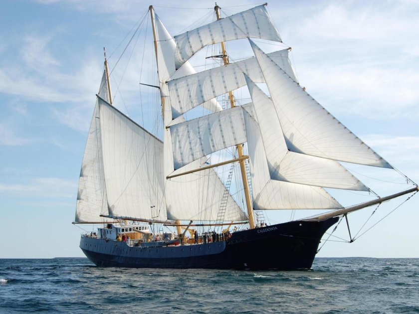 Баркентина корабль парусный