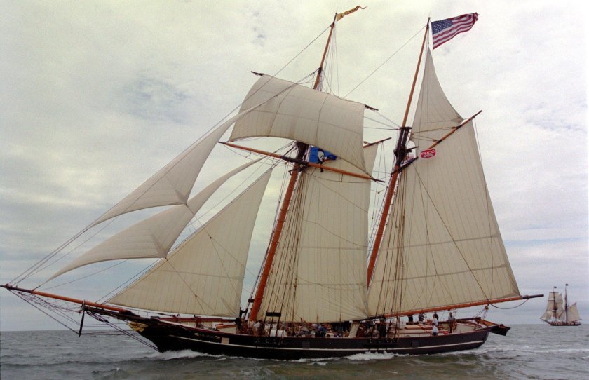 Балтиморская клипер-шхуна Halcon
