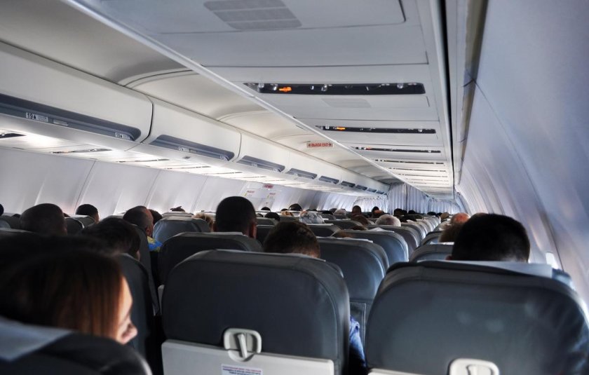 Boeing 737-400 салон