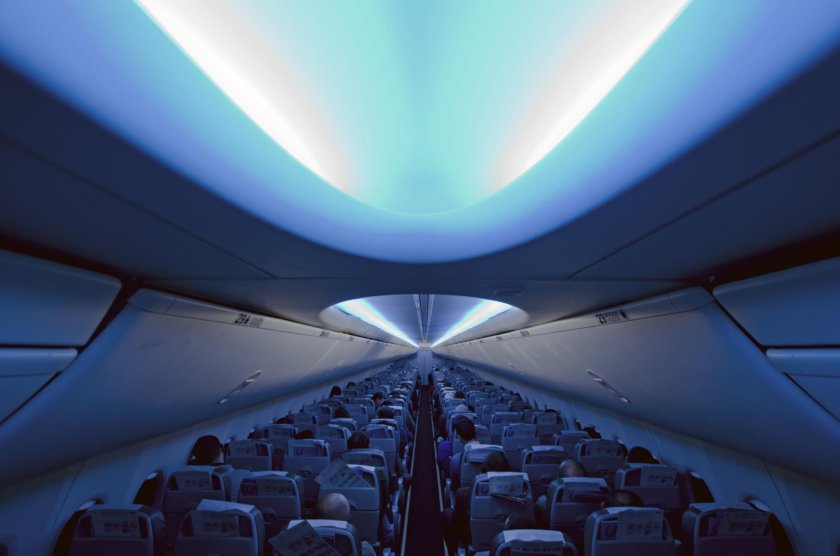 Боинг 737-800 ЮТЭЙР салон