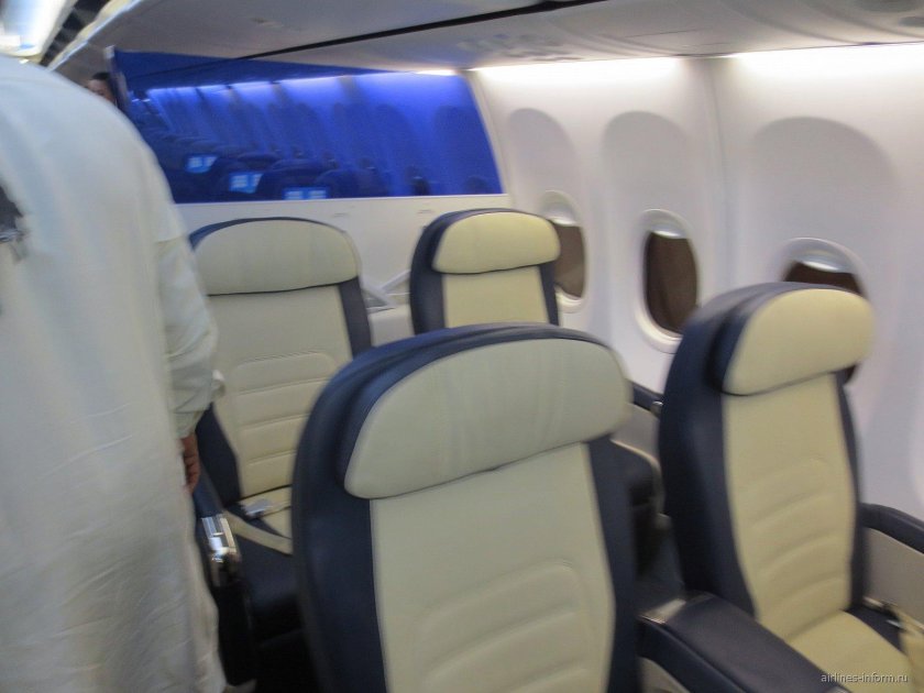 Boeing 737-800 победа салон