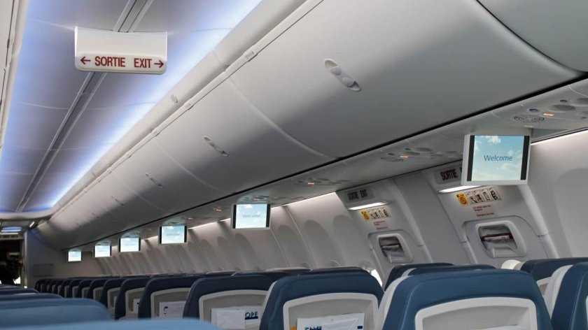 Боинг 737-800 салон