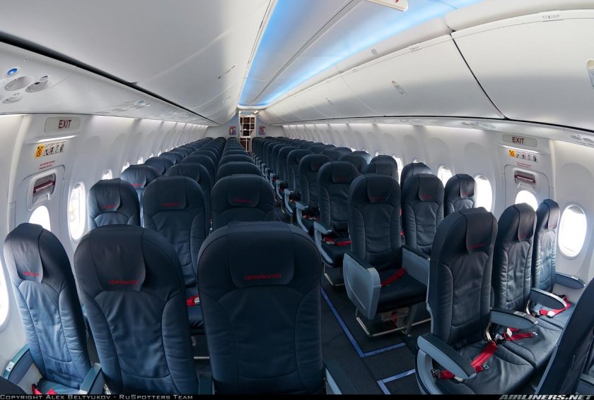 Аэрофлотбоенг 737-800 салон