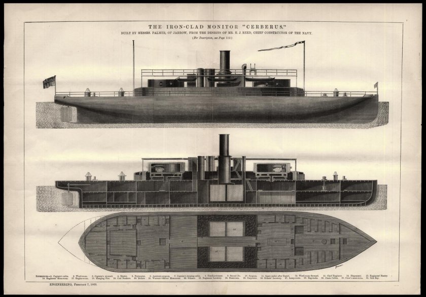 Броненосец монитор 1862