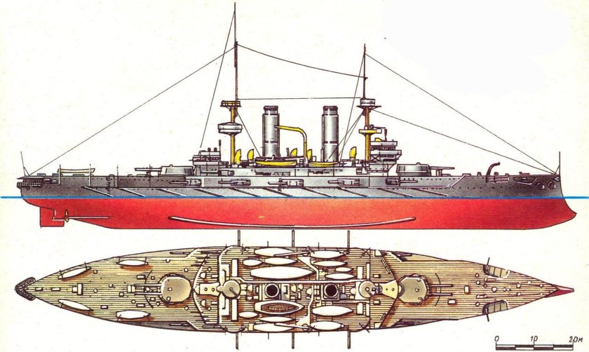 Броненосец HMS Agamemnon (1/350)
