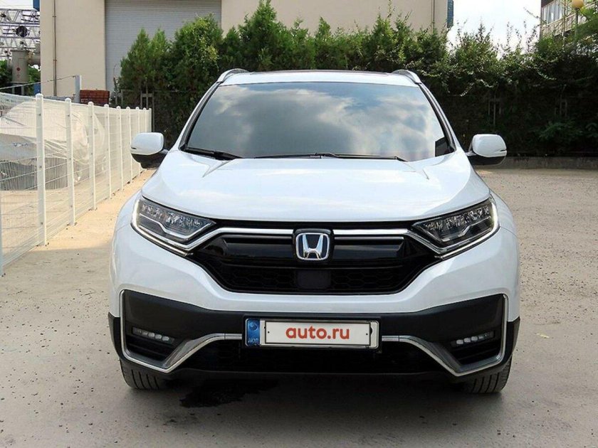 Белая хонда