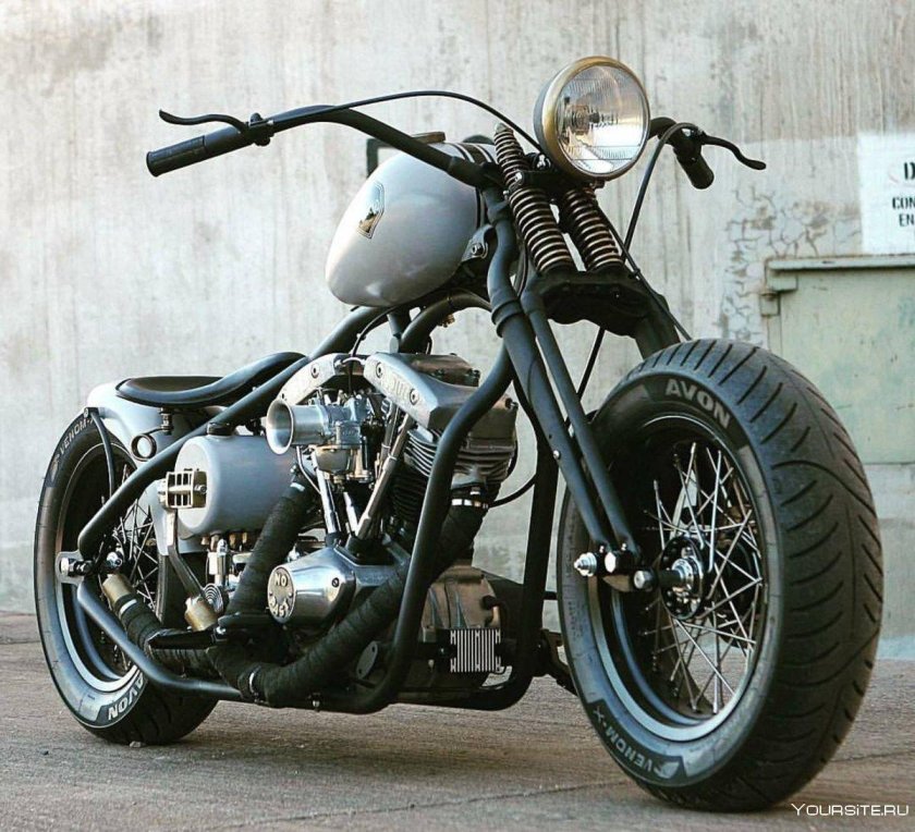 Чоппер мотоцикл Харлей Дэвидсон