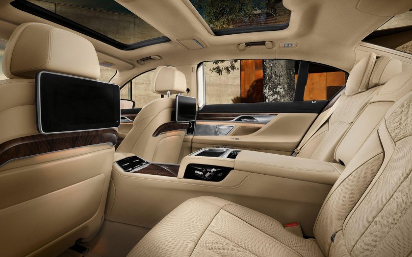 BMW 7 long салон