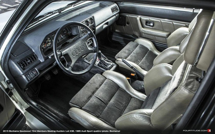 Audi 200 quattro салон