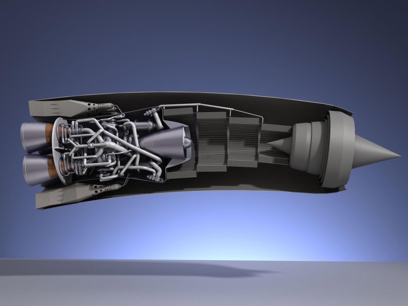 Гиперзвуковой прямоточный воздушно-реактивный двигатель