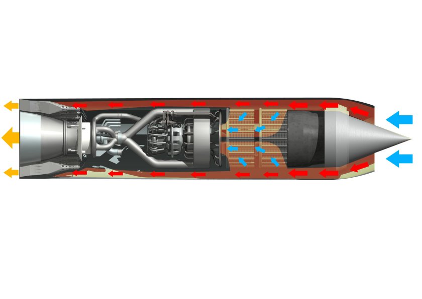 Sabre - гибридный воздушно-реактивный/ракетный двигатель
