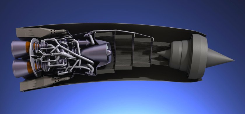 Турбореактивный двигатель KJ-66