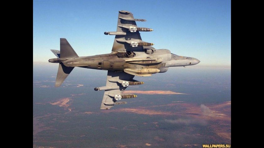 Штурмовик av-8b «Харриер» II