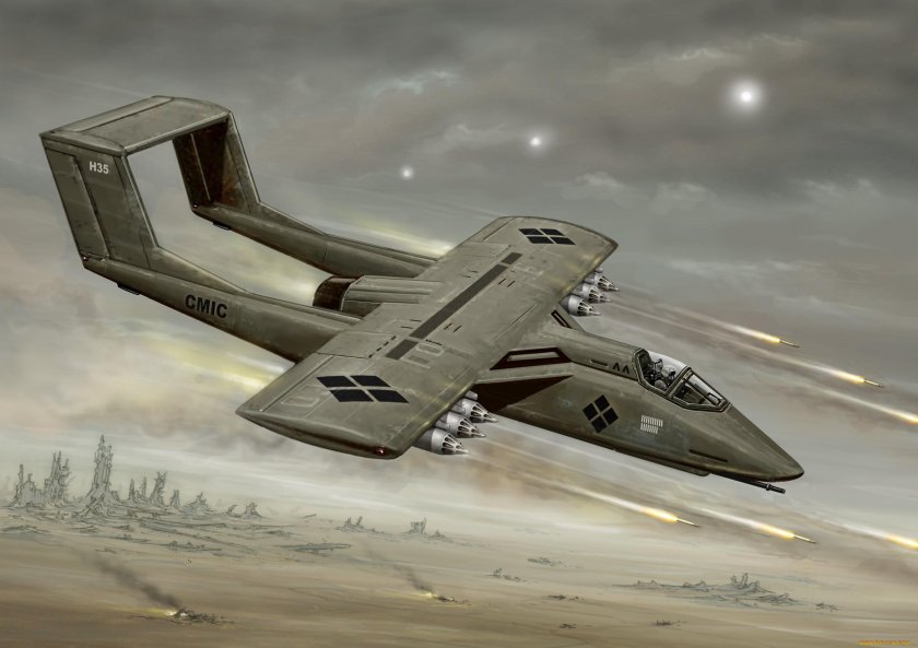 Истребитель дизельпанк