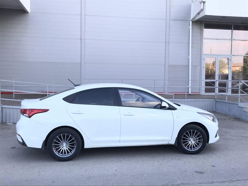 Hyundai Solaris 2017 на литье