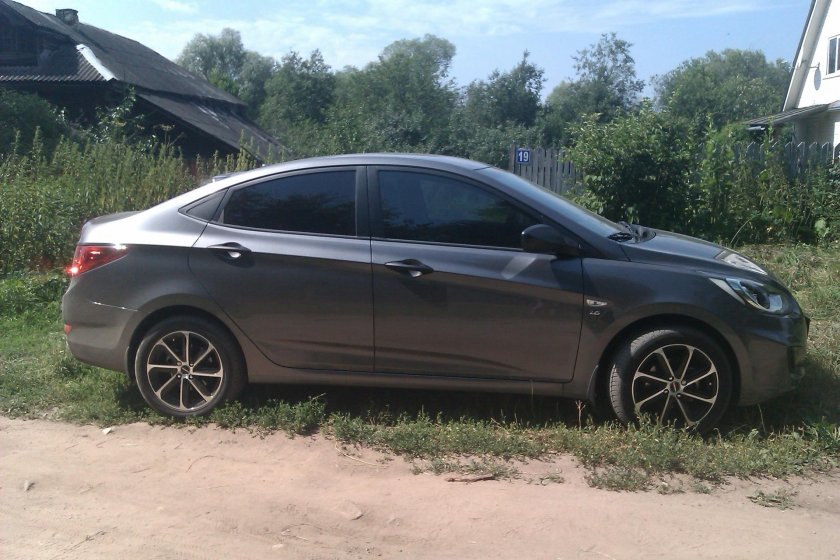 Hyundai Solaris r16 черный