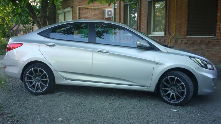 Диски на Хендай Солярис r15