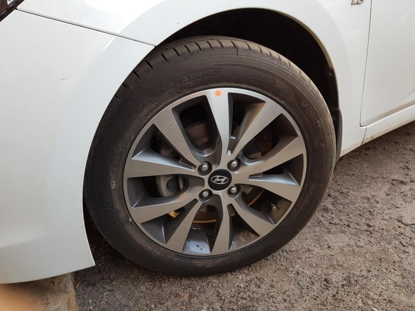 Колеса Hyundai Solaris r16