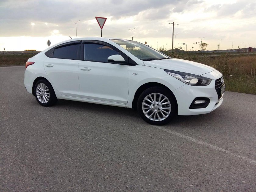 Hyundai Solaris 2017 на литье