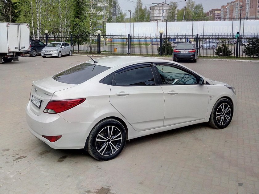 Hyundai Solaris 2017 литье r17