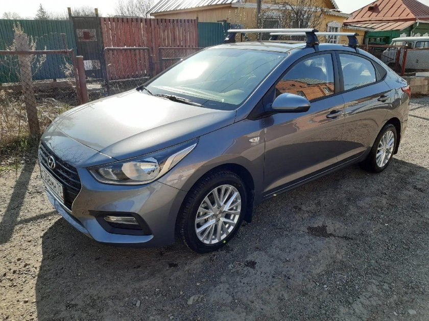 Hyundai Solaris 2017 на литье