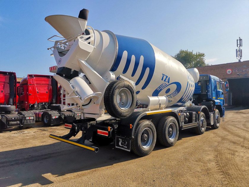 Автобетоносмеситель 5814y9 на шасси КАМАЗ-6540