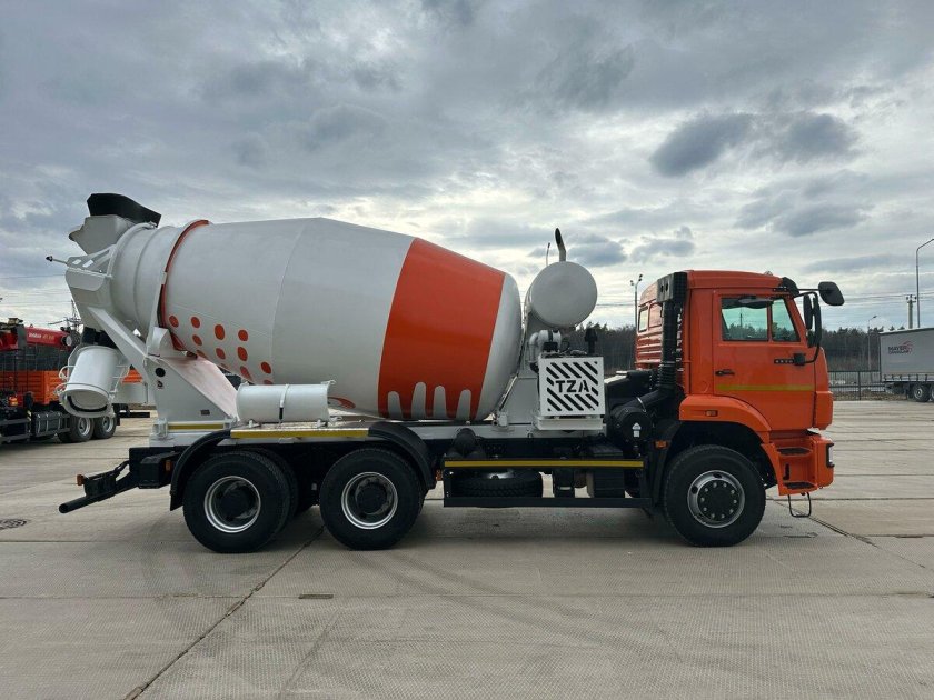 Автобетоносмеситель камаз