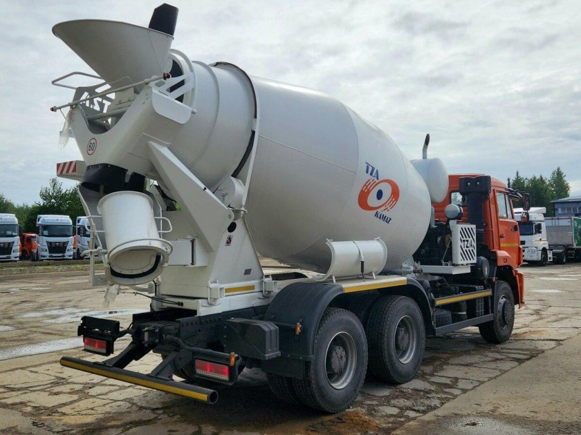 Автобетоносмеситель камаз 6520
