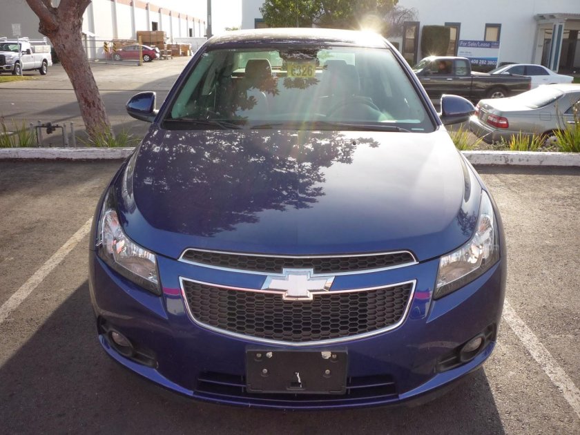 Цвета Шевроле Круз