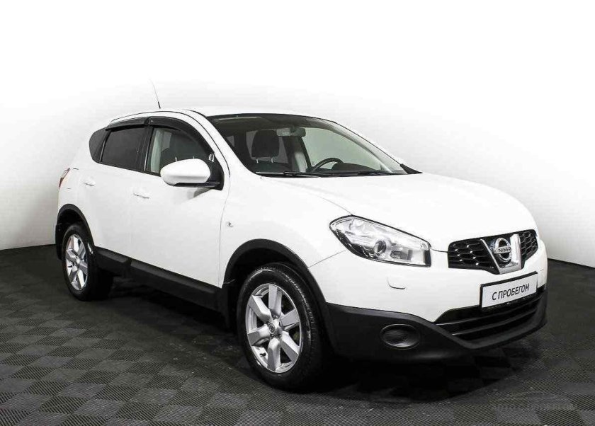 Ниссан Кашкай 2013 белый