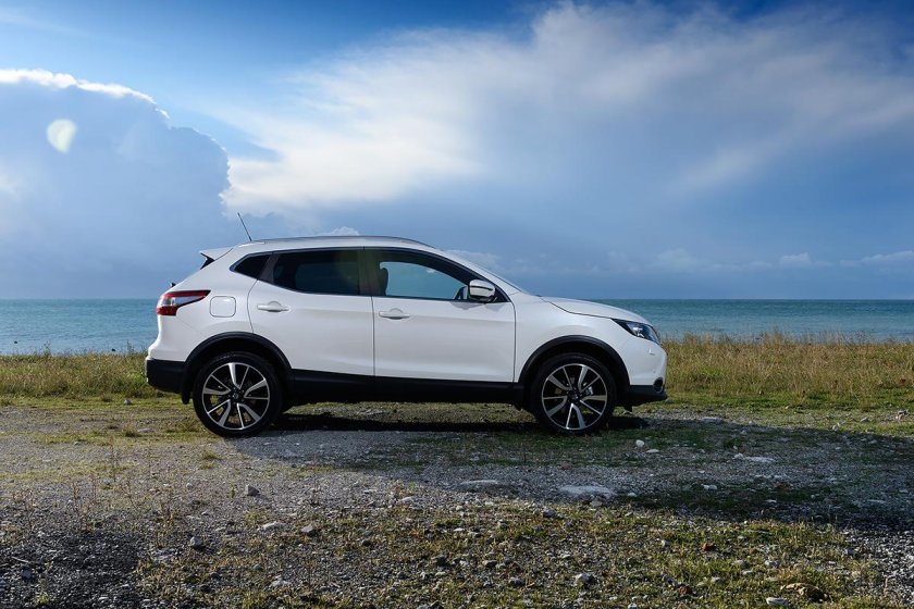 Nissan Кашкай белый