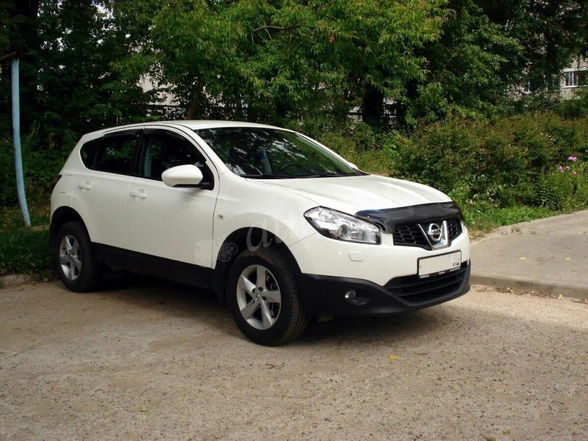 Ниссан Кашкай белый