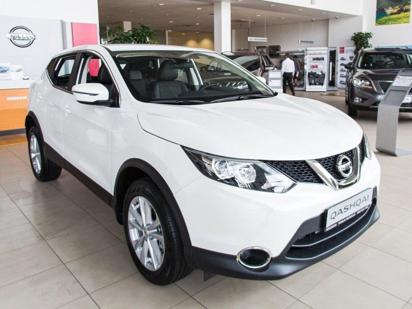 Nissan Qashqai 2016 белый