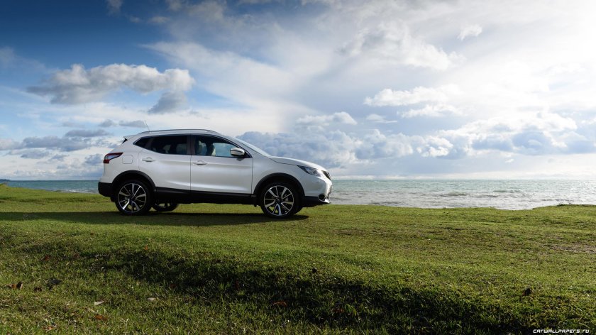 Nissan Qashqai j11 белый