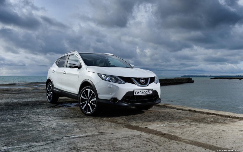 Nissan Qashqai 2017 белый