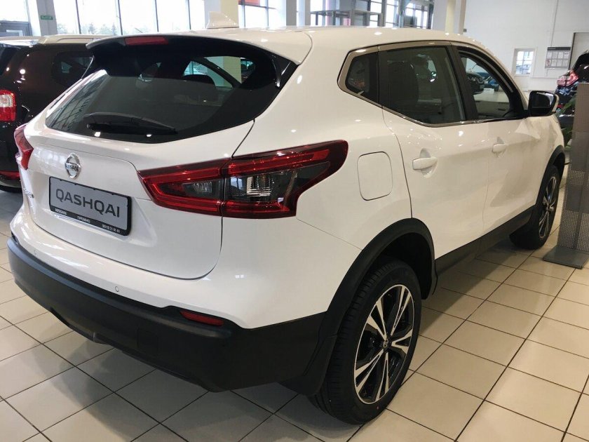 Nissan Qashqai 2019 белый