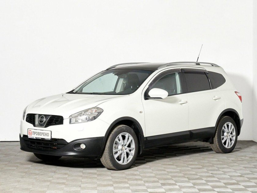 Кашкай j10 Рестайлинг белый