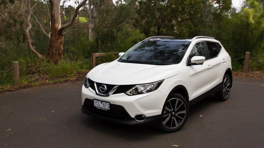 Nissan Qashqai j11 белый