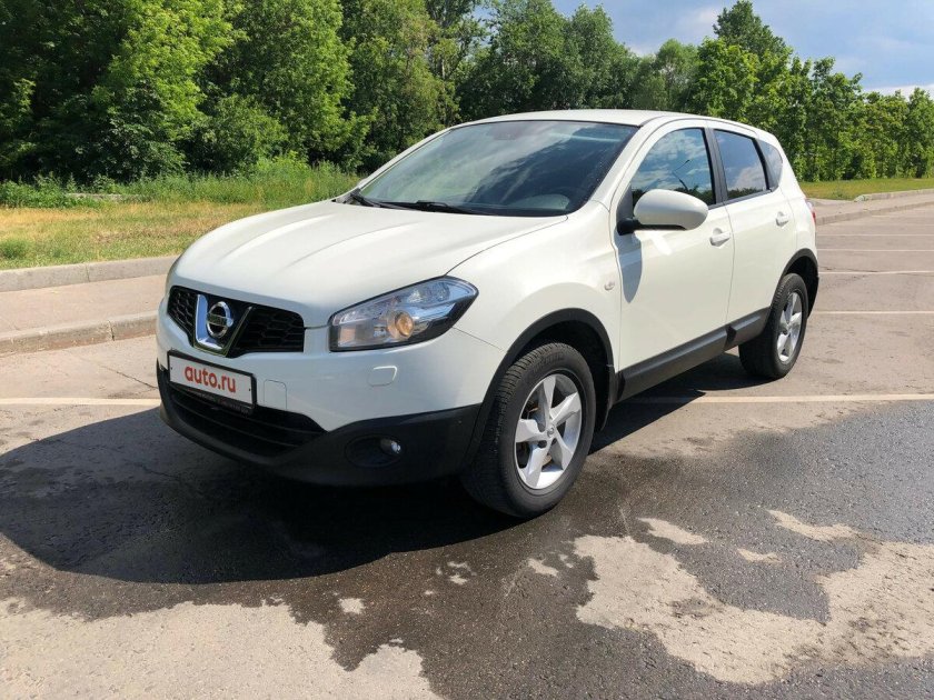 Nissan Qashqai 2012 белый