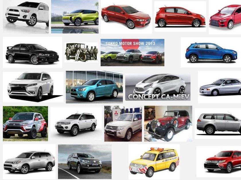Mitsubishi марки автомобилей
