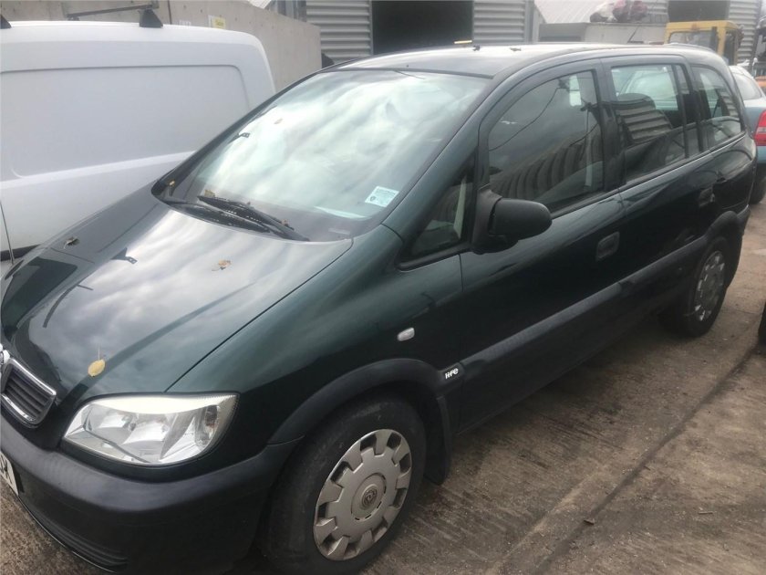 Опель Зафира 2001 на штампах