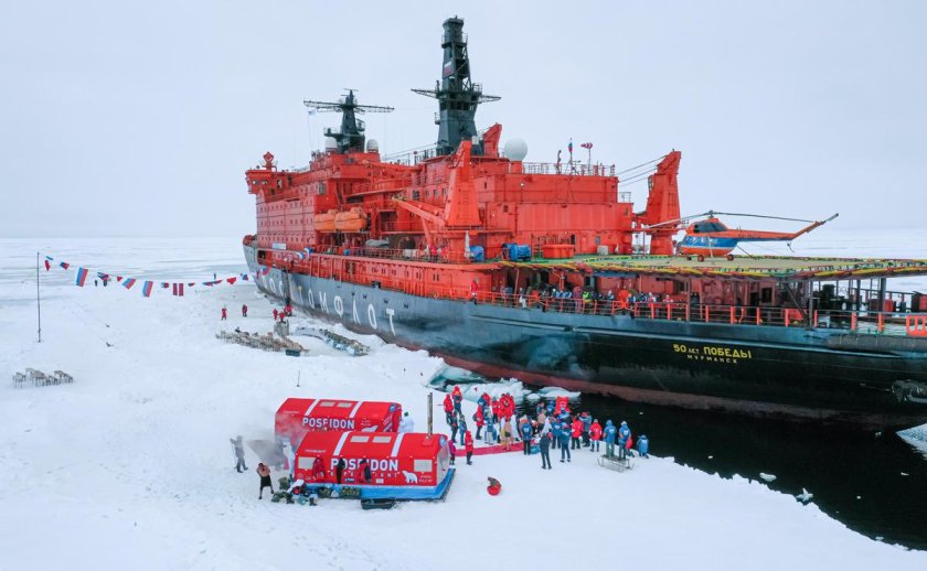 50 Лет Победы атомный ледокол