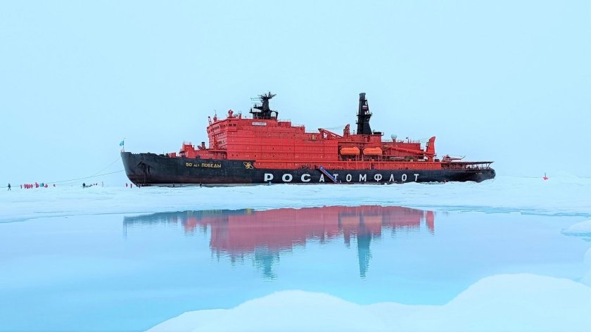 50 Лет Победы атомный ледокол