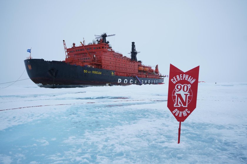 50 Лет Победы атомный ледокол