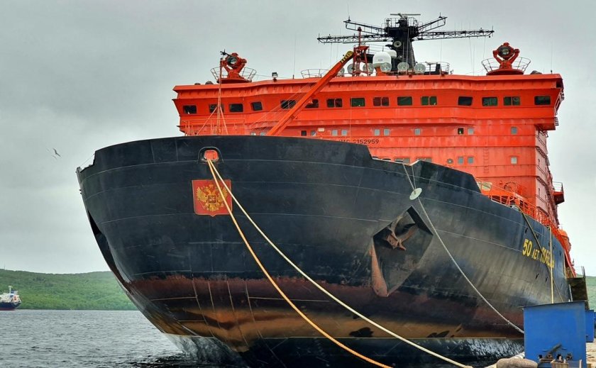 50 Лет Победы атомный ледокол