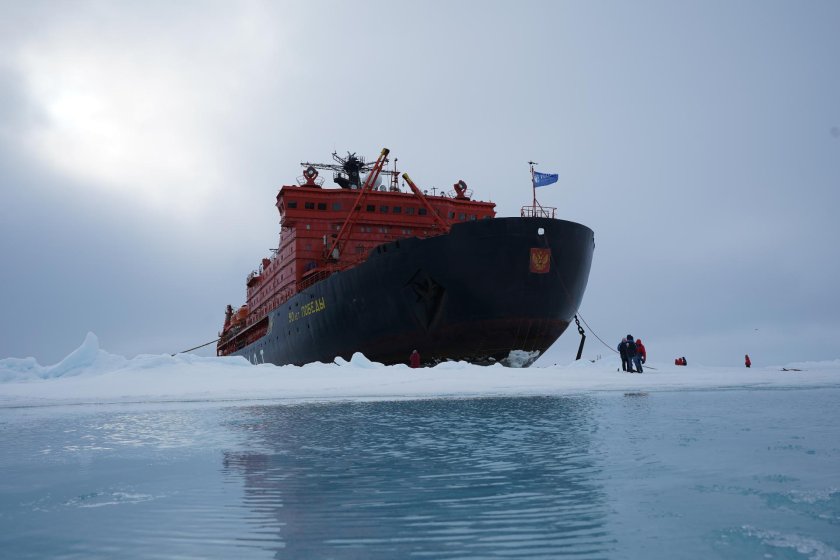 50 Лет Победы атомный ледокол