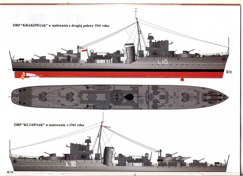 Эскадренный миноносец «Blyskawica».