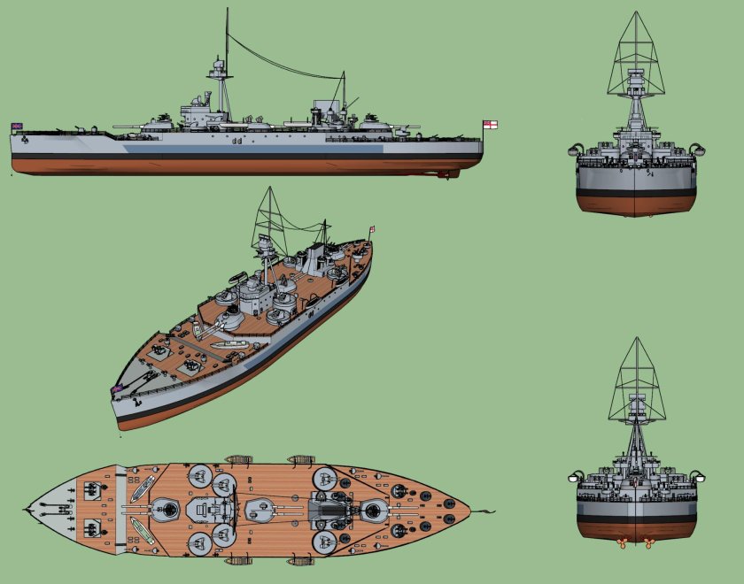 Линейные корабли типа «Айрон Дюк»