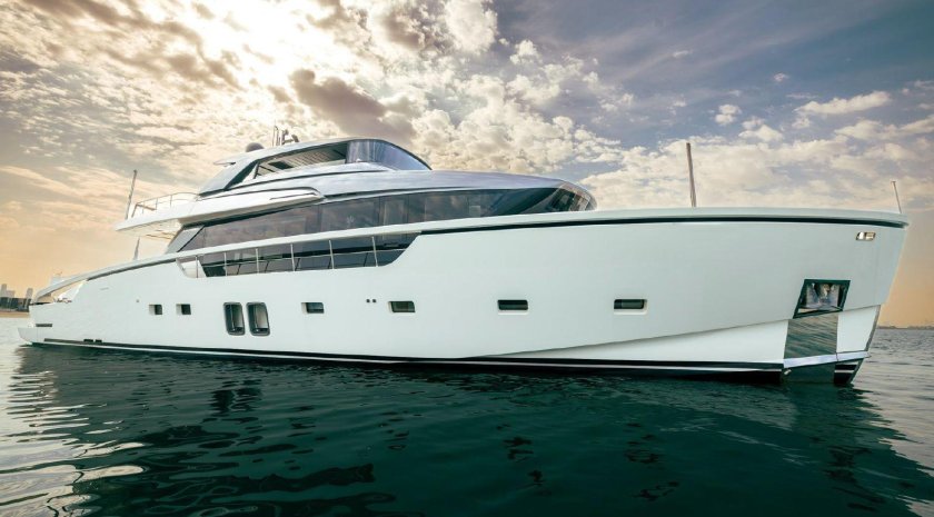 Интерьеры яхты Sanlorenzo sx88