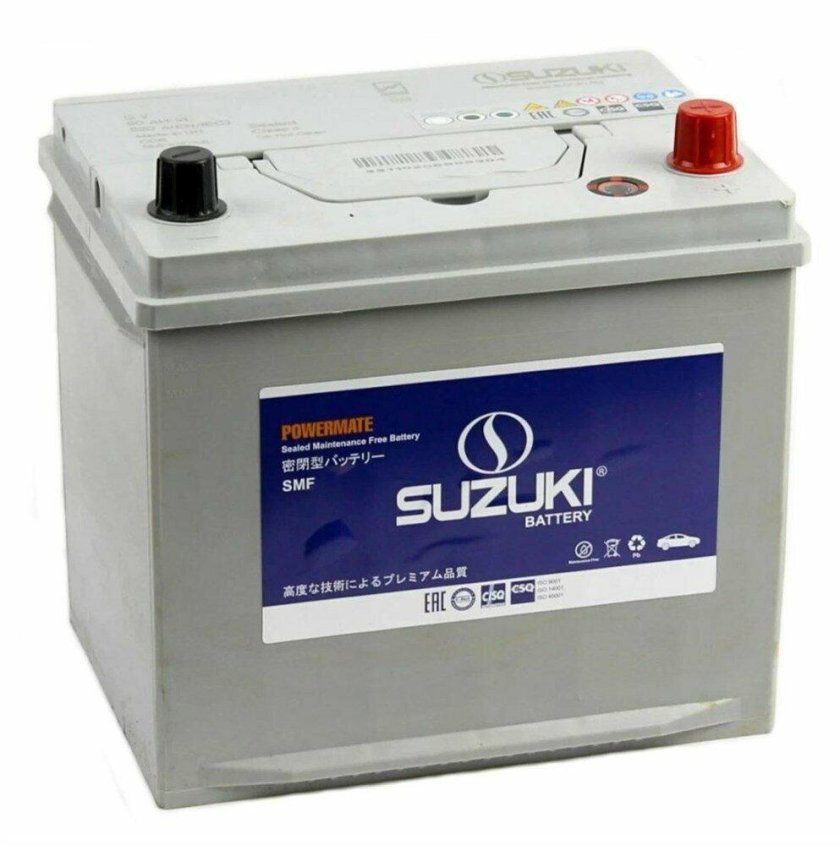 Аккумулятор автомобильный suzuki